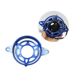 Motorcycle Fan Protection Frame Fan Bracket Cover Shell
